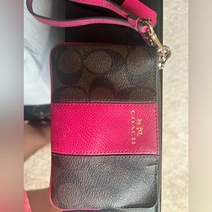 Coach wristlet